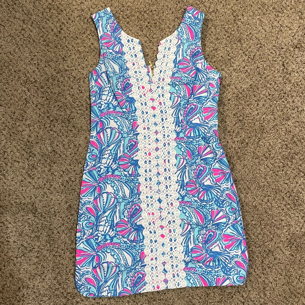 Lilly Pulitzer for Target Shift Dress My Fans NWOT